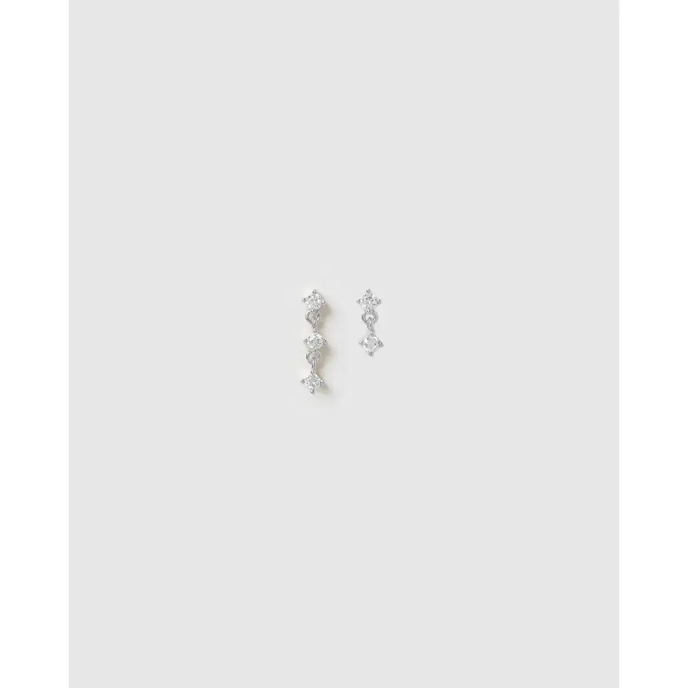 Twin Single Earring Stack - Earrings