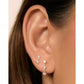 Twin Single Earring Stack - Earrings