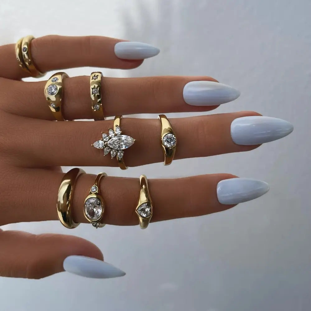 Twinkle Star Ring - Rings