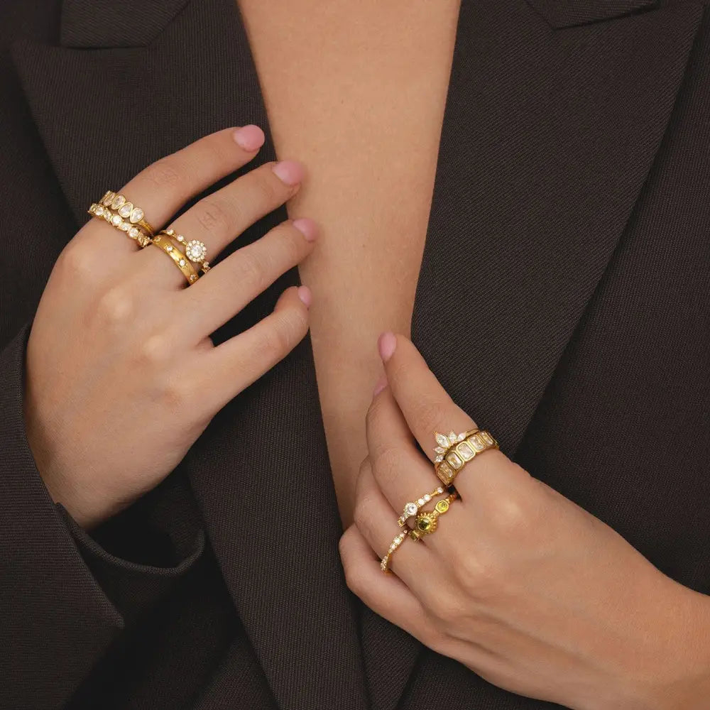 Twinkle Star Ring - Rings