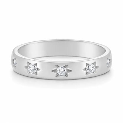 Twinkle Star Ring - Silver / 5 - Rings