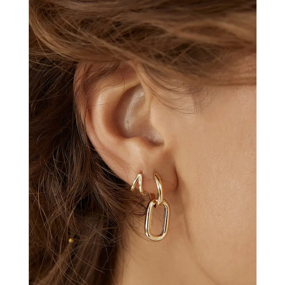 Ultimate Duo Gold Earring Stack - Earrings