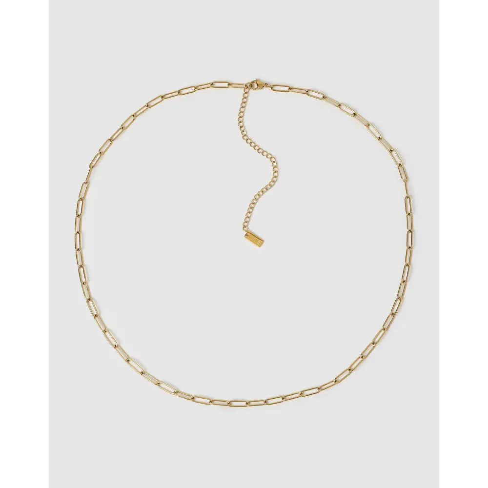 Valencia Gold Stacking Necklace - Short - 42cm - Necklaces