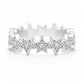 Varsity Star Ring - Silver / 4 - Rings