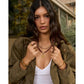Velvet Charm Gold Necklace - Necklaces