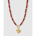 Velvet Charm Gold Necklace - Necklaces