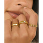 Viola Double Ring Stack - Rings