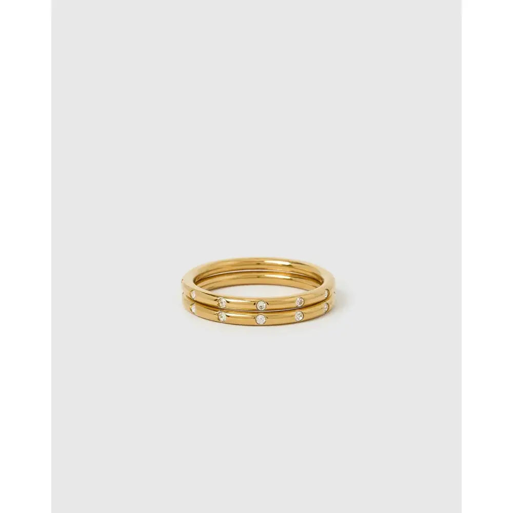 Viola Double Ring Stack - Rings