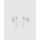 Vivia Earring Stack - Silver - Earrings