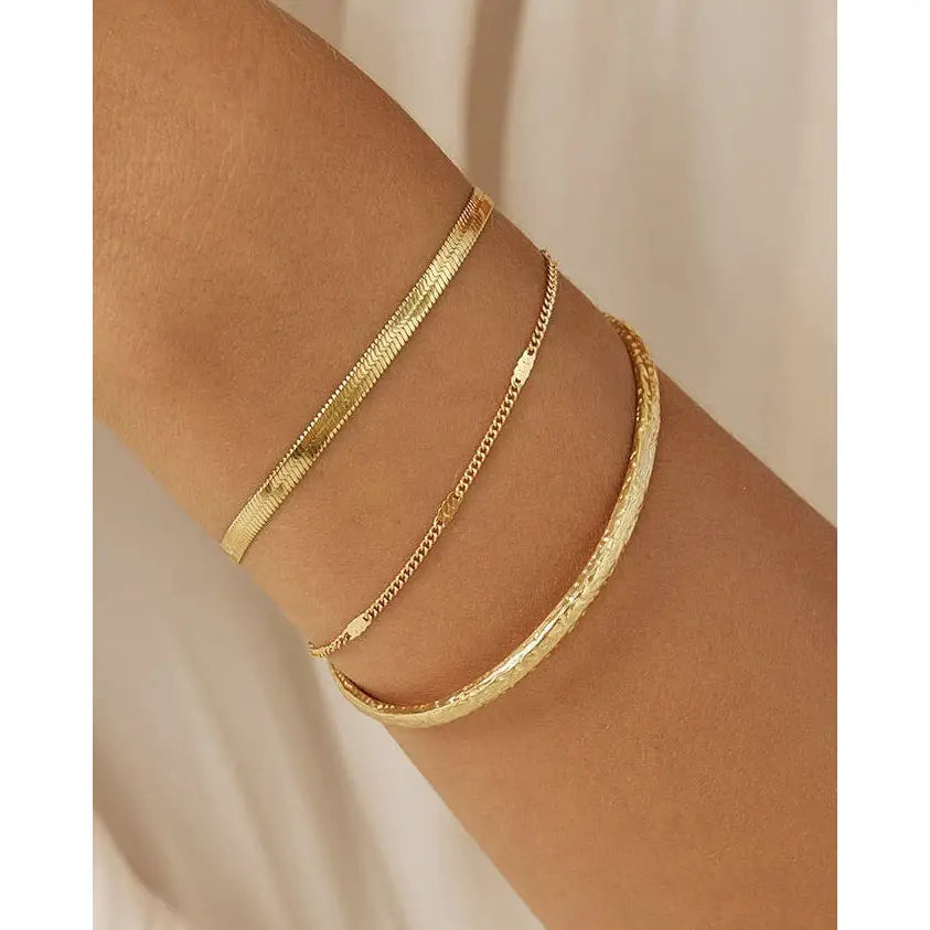 Willa Gold Chain Bracelet - Gold - Bracelets