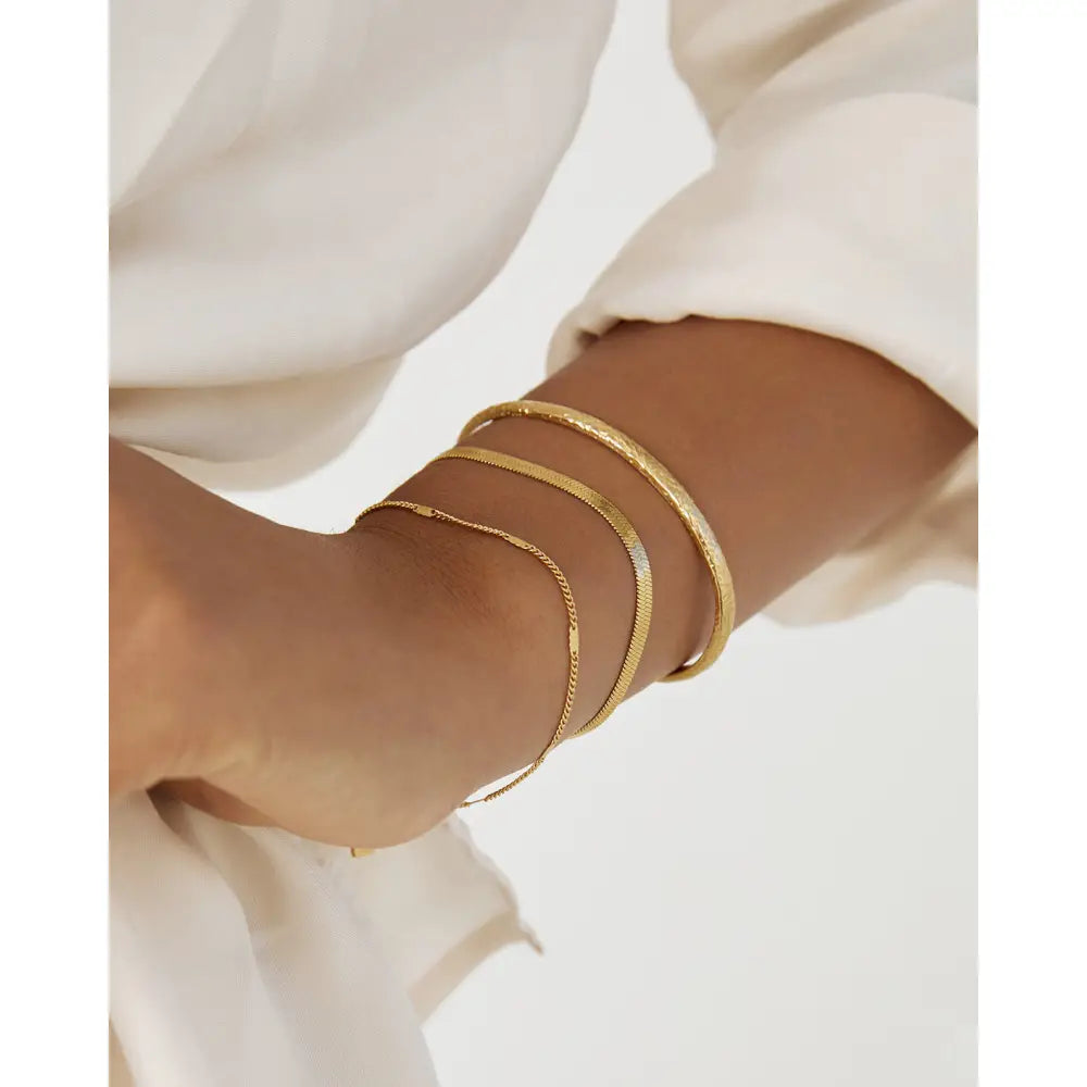 Willa Gold Chain Bracelet - Gold - Bracelets