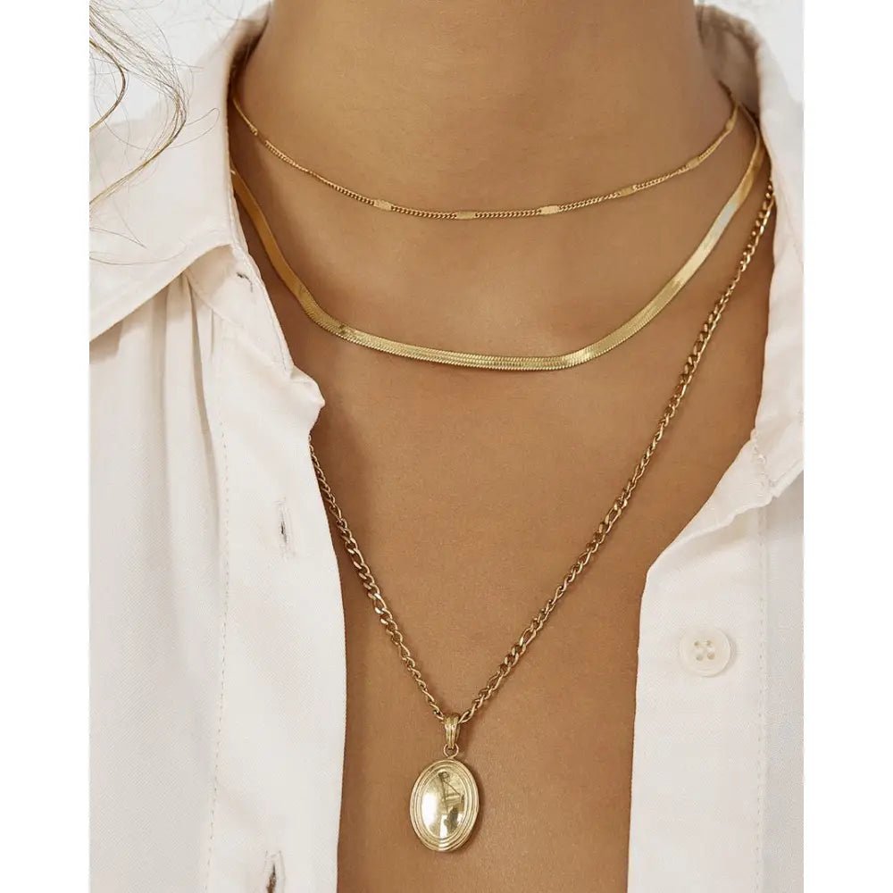 Willa Gold Necklace - Necklaces