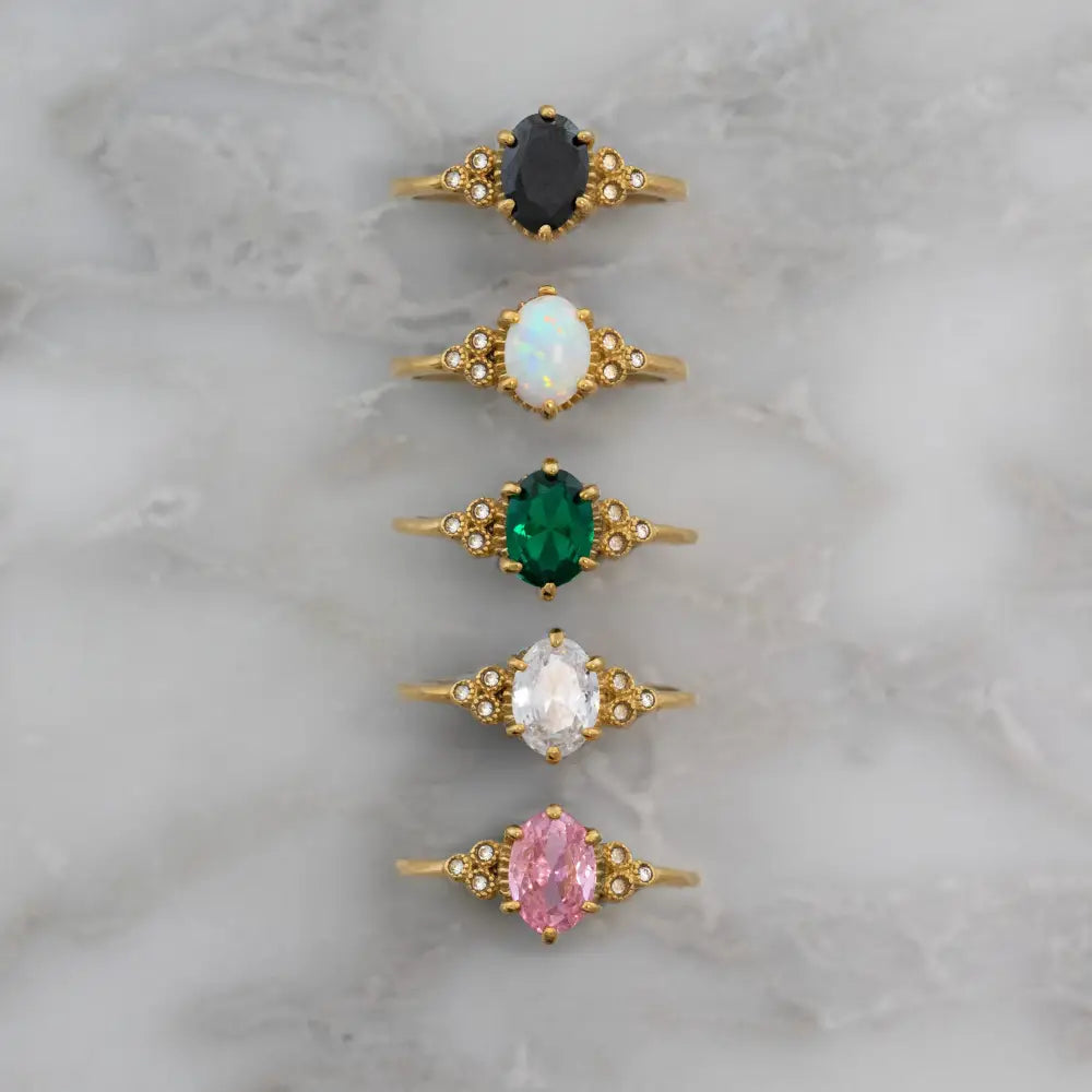 Winter Opal Ring - Rings