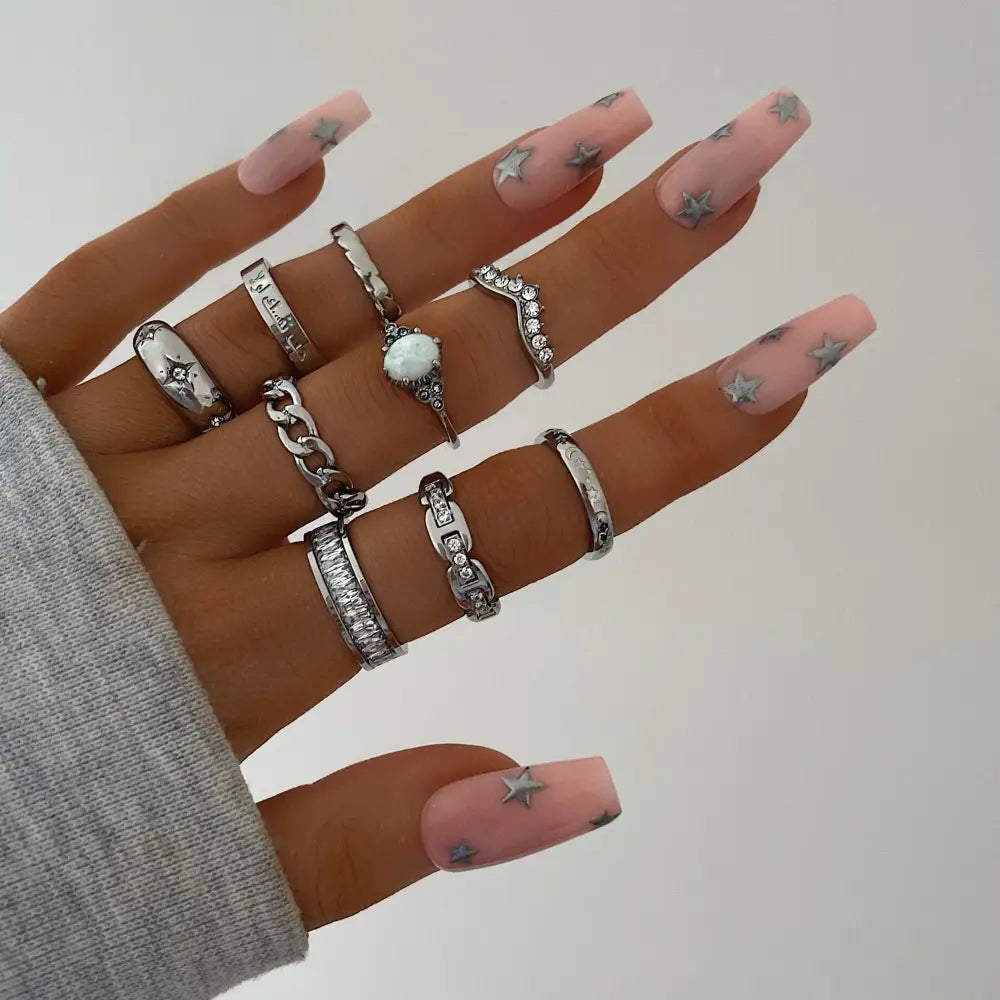 Winter Opal Ring - Rings