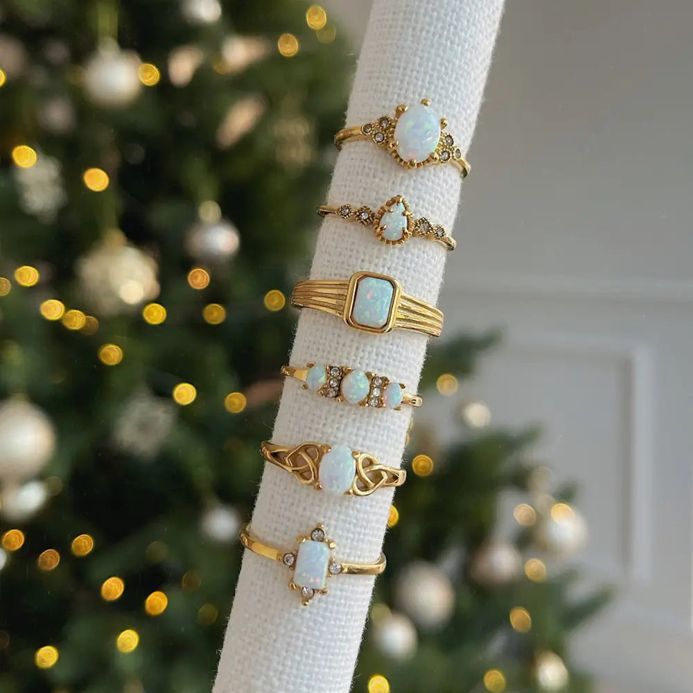 Winter Opal Ring - Rings