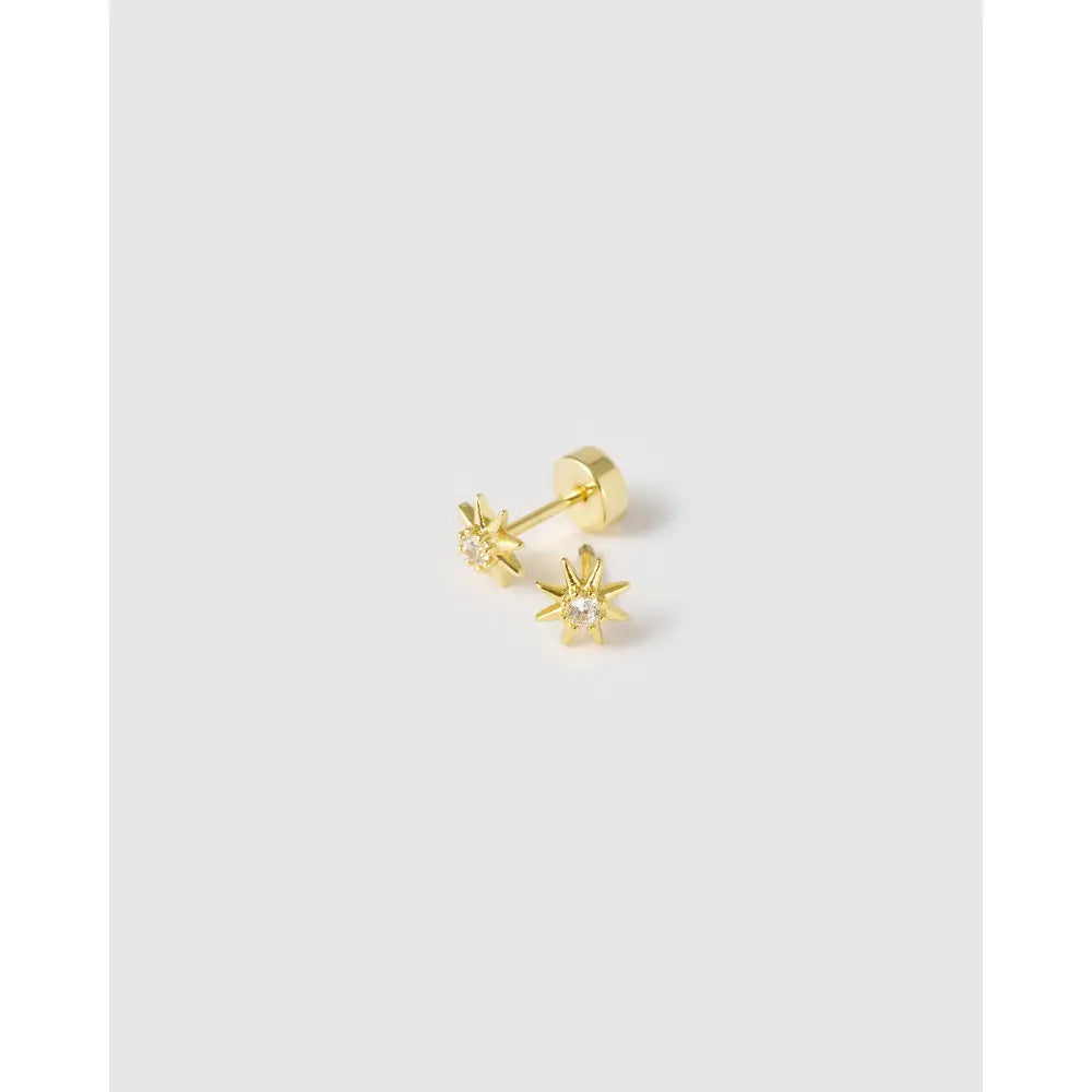 Zadie Flat Back Earrings - Earrings