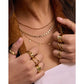 Zahara Gold Necklace - Necklaces