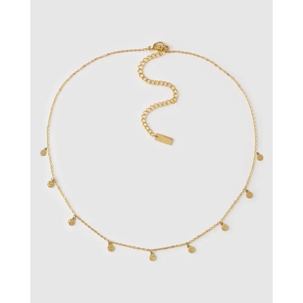 Zahara Gold Necklace - Necklaces
