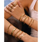 Zilla Gold Cuff Bracelet - Gold - Bracelets